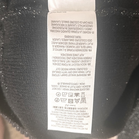 Sparkle Puffed Sleeve Sweater - Picture 8 of 14